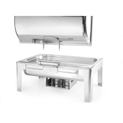 Chafing GN 1/1 vysoký lesk, HENDI, Profi Line, 9L, 570x405x(H)320mm | 470213